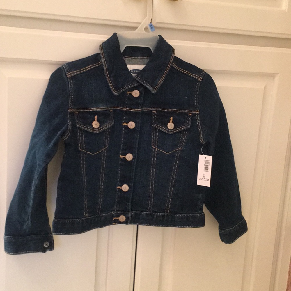 NWT- toddler girls Jean Jacket, 3T - Picture 3 of 10